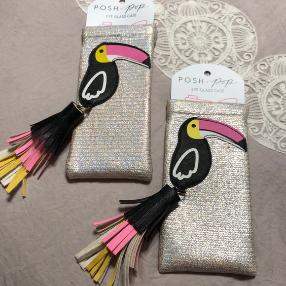 NWT Toucan Eyeglass Case - Picture 3 of 3